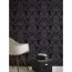 Schwarze Tapete mit grauem Muster