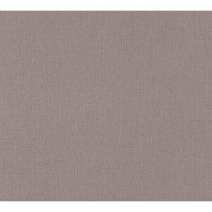Vliestapete 'Hygge' Uni textil mokka 0,53 x 10,05 m