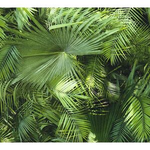 Vliestapete 'Neue Bude 2.0' Palmen grün 0,53 x 10,05 m