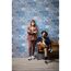 Vliestapete Metropolitan Stories 'Anke & Daan' Amsterdam, Delfter Fliese blau-beige 0,53 x 10,05 m