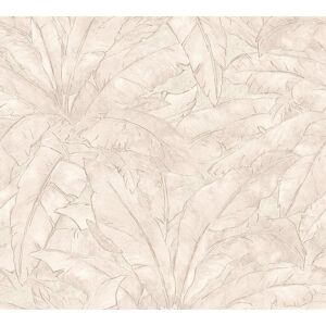 Vliestapete Metropolitan Stories 'Francesca' Milano, Blätter beige 10,05 x 0,53 m