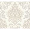 Vliestapete London Damask weiß