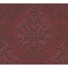 Vliestapete Metropolitan Stories 'Lizzy' London, Damask weinrot 0,53 x 10,05 m