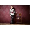 Vliestapete Metropolitan Stories 'Lizzy' London, Damask weinrot 0,53 x 10,05 m