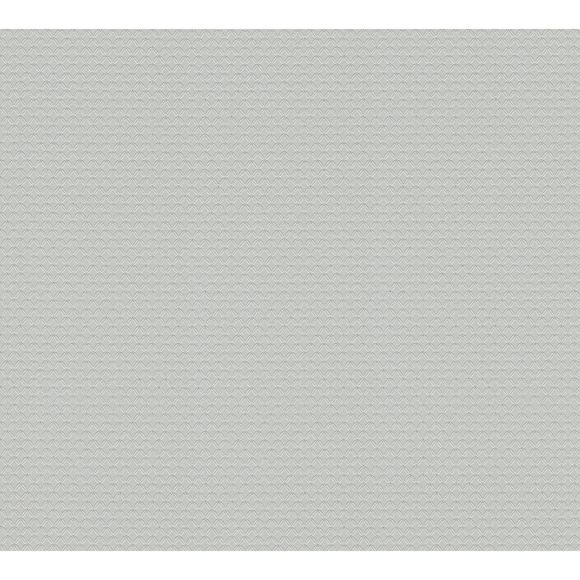 Vliestapete Metropolitan Stories 'Lola' Paris, Uni Raute graugrün-silber 10,05 x 0,53 m + product picture