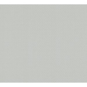 Vliestapete Metropolitan Stories 'Lola' Paris, Uni Raute graugrün-silber 10,05 x 0,53 m