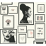 Verkleinertes Bild von Vliestapete Metropolitan Stories 'Lola' Paris, Bilderrahmen schwarz-weiß-rosé 10,05 x 0,53 m