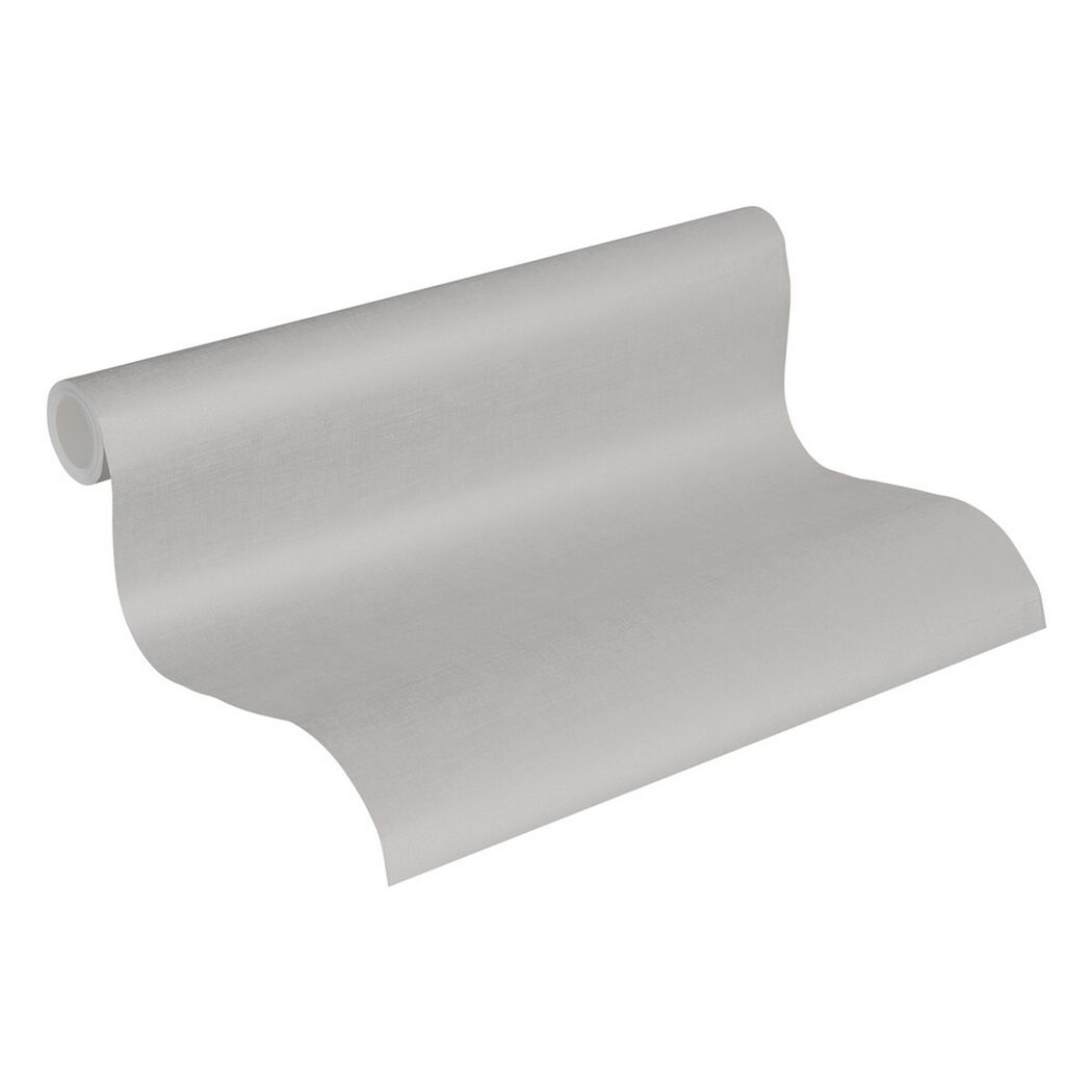Vliestapete Metropolitan Stories 'Lola' Paris, Uni Feinstruktur silber 0,53 x 10,05 m