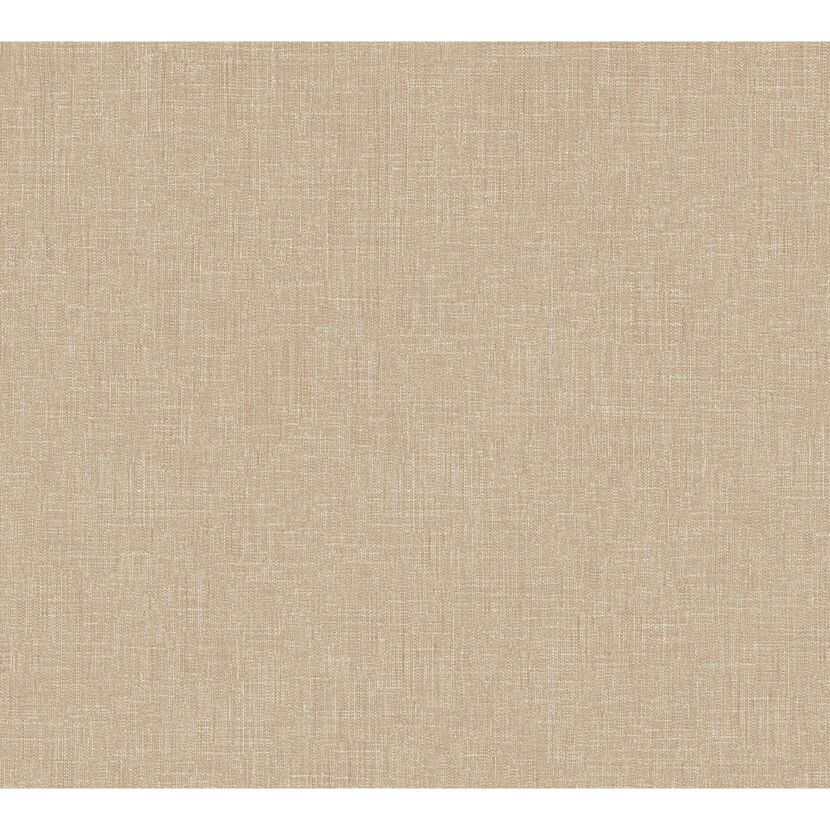Vliestapete Metropolitan Stories 'Nils Olsson' Copenhagen, Uni Textiloptik braunbeige 0,53 x 10,05 m