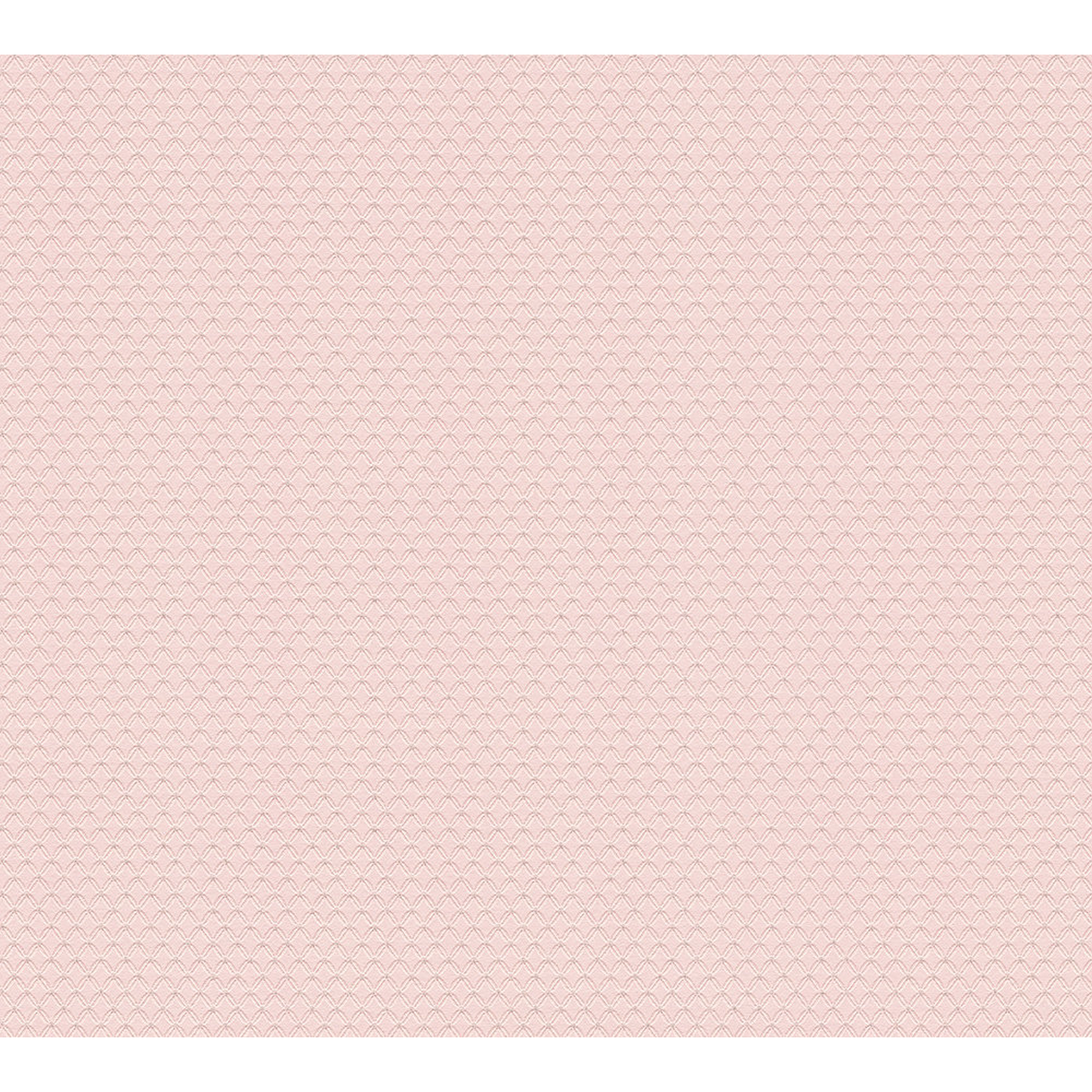 Vliestapete Metropolitan Stories 'Lola' Paris, Uni Raute rosé-silber 10,05 x 0,53 m + product picture