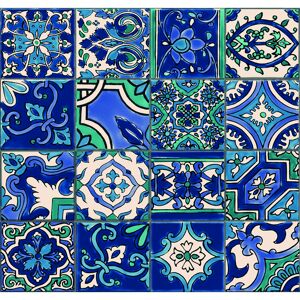 Vliestapete 'Ceramics' riasan-mehrfarbig 400 x 67,5 cm