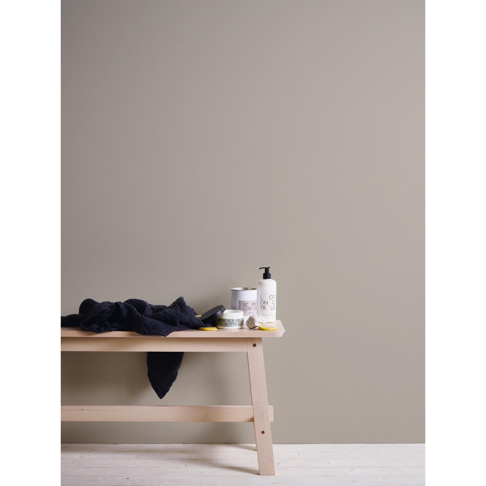 Vliestapete 'Trendwall' Uni beige 0,53 x 10,05 m