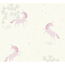 Vliestapete 'Boys & Girls 6' Einhorn rosa 0,53 x 10,05 m