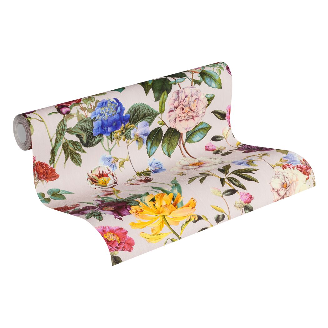 Vliestapete Jette Joop mit buntem Blumenmuster
