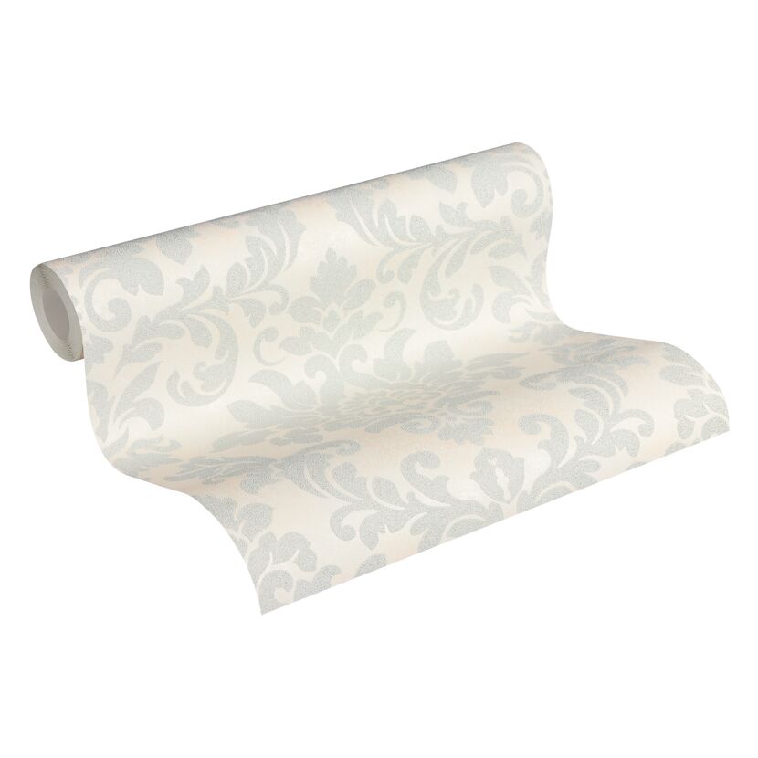 Rolle Vliestapete Diamondsgrau Ornament