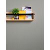 Wand mit Vliestapete DiamondsMetallic beige/grau