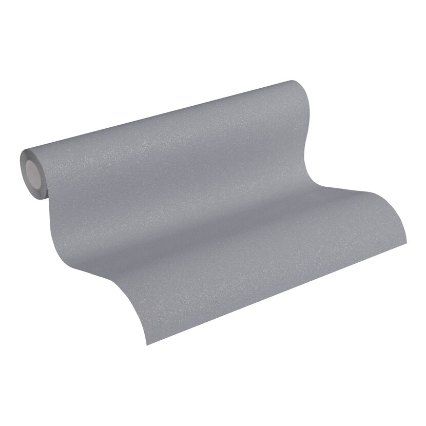 Vliestapete 'Trendwall' Uni grau 0,53 x 10,05 m