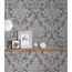 Vliestapete DiamondsMetallic beige/grau