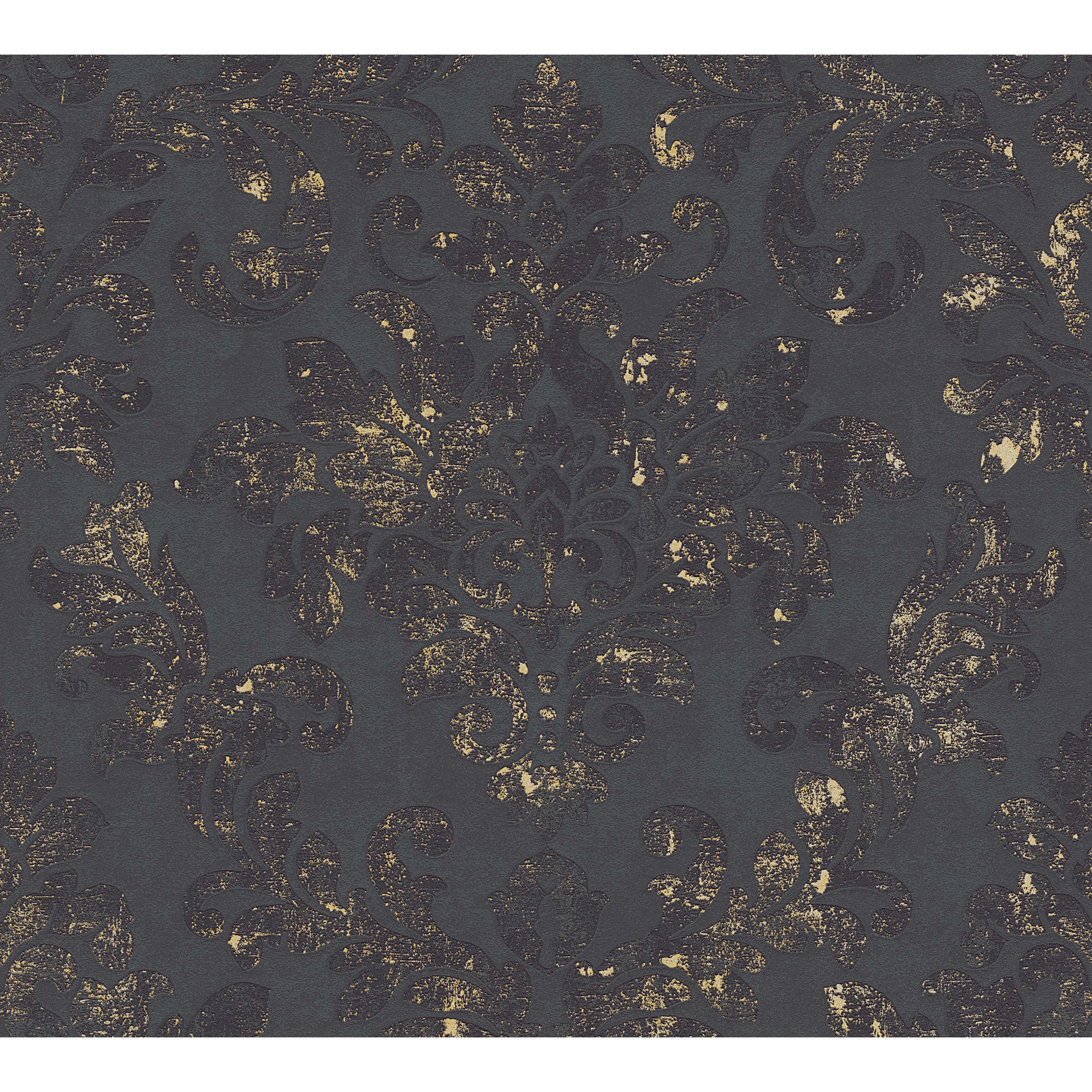 Vliestapete 'Neue Bude 2.0 Edition 2' Ornament schwarz-metallic 0,53 x 10,05 m + product picture