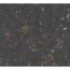 Schwarze Tapete mit goldenen Ornamenten