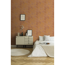 Vliestapete 'New Walls' Uni orange 0,53 x 10,05 m