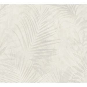 Vliestapete 'Neue Bude 2.0 reloaded' Blätter beige 0,53 x 10,05 m