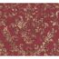 Rote Vliestapete Bude II mit goldenen Ornamenten