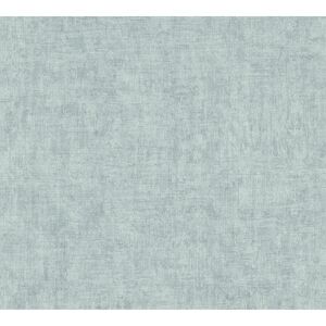 Vliestapete 'New Walls' Uni blau 0,53 x 10,05 m