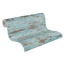 Vliestapete 'Elements' Uni blau 0,53 x 10,05 m