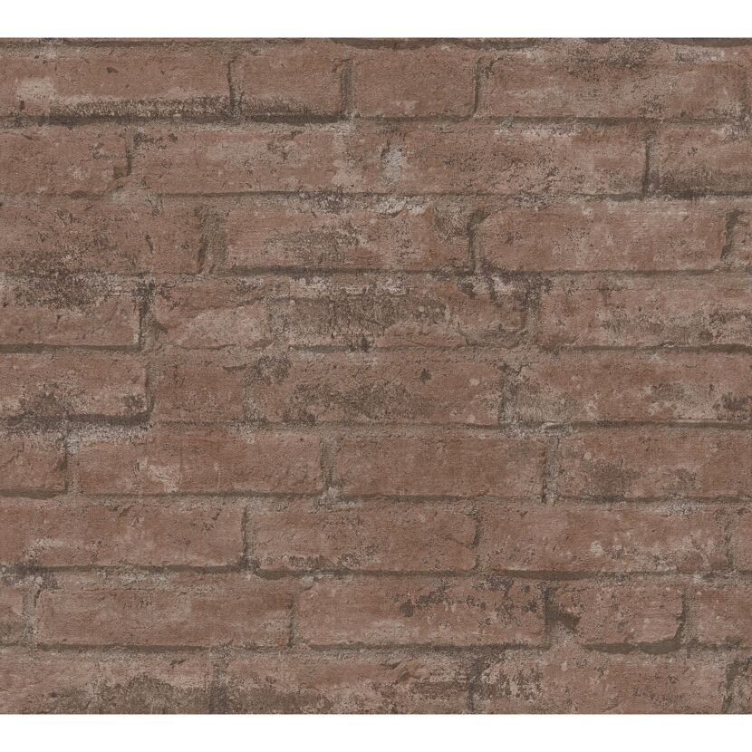Braune Ziegelwand