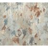 Abgeblätterte Putzfragmente in beige, grau und braun