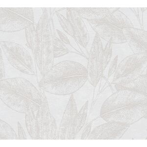 Vliestapete 'Attractive' Blätter beige 53 x 1005 cm