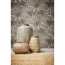 Vliestapete 'Metropolitan Stories 2' Palme grau 0,53 x 10,05 m