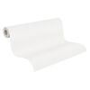 Cremefarbene Vliestapete New Elegance Uni aufgerollt