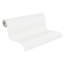 Cremefarbene Vliestapete New Elegance Uni aufgerollt