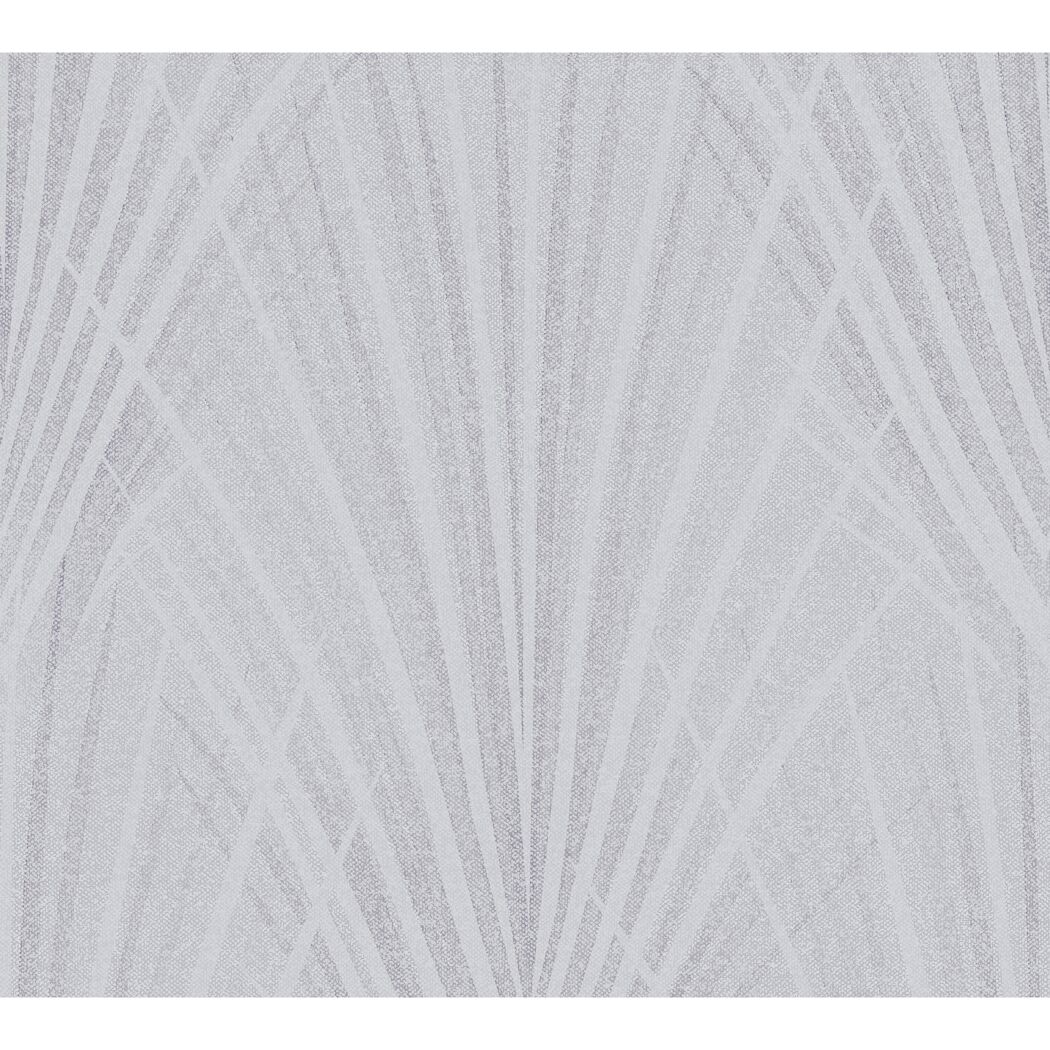 Graue Vliestapete New Elegance Floral