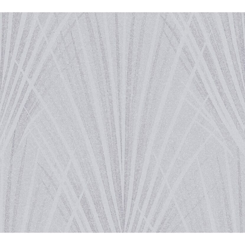 Graue Vliestapete New Elegance Floral