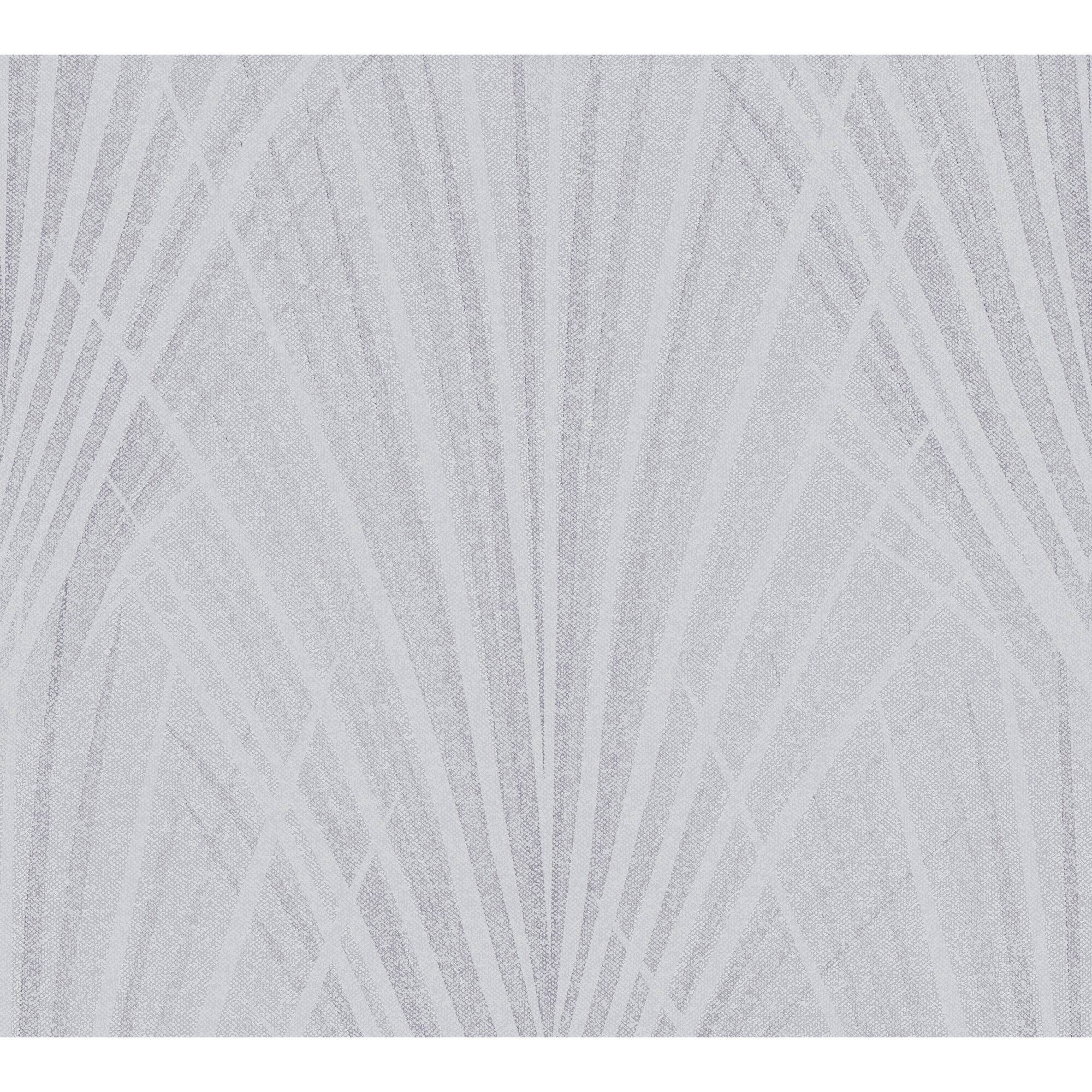Graue Vliestapete New Elegance Floral
