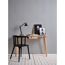 Schreibtisch mit grauer Tapete New Elegance Floral