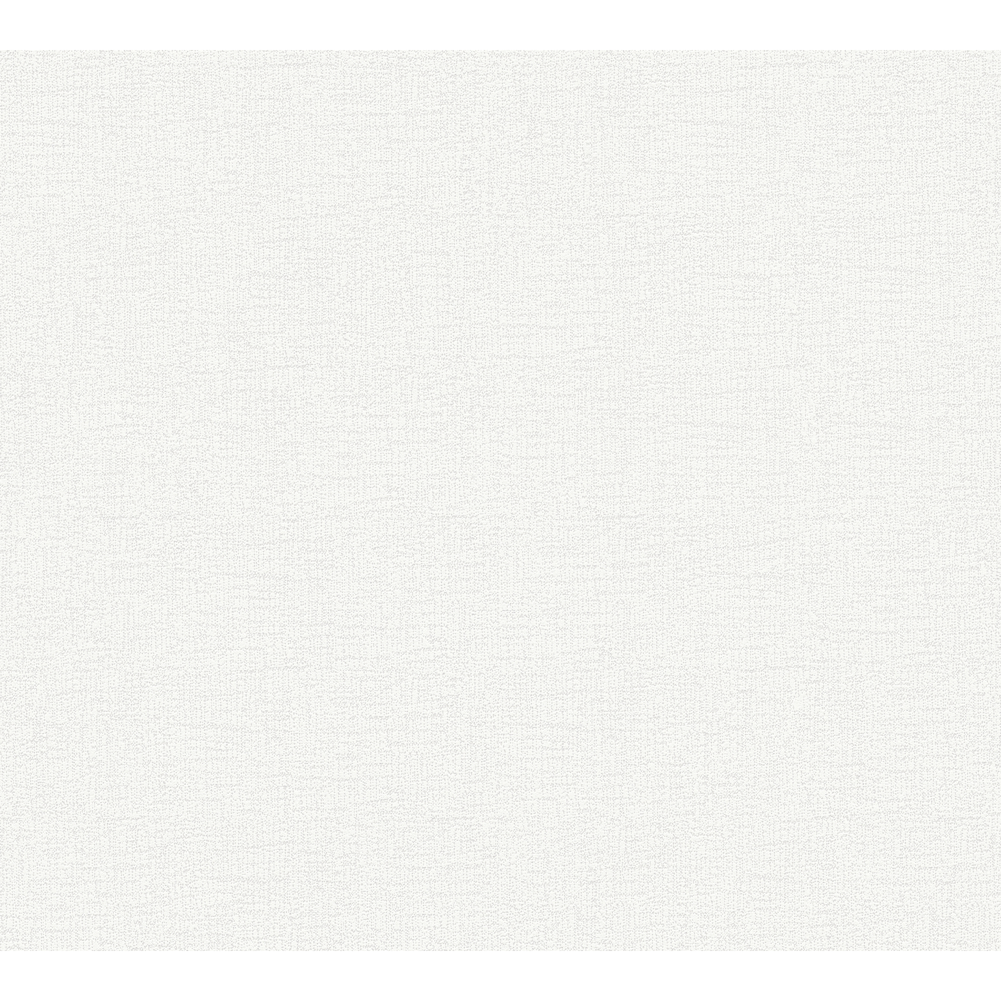 Vliestapete 'Attractive' Uni weiß 0,53 x 10,05 m