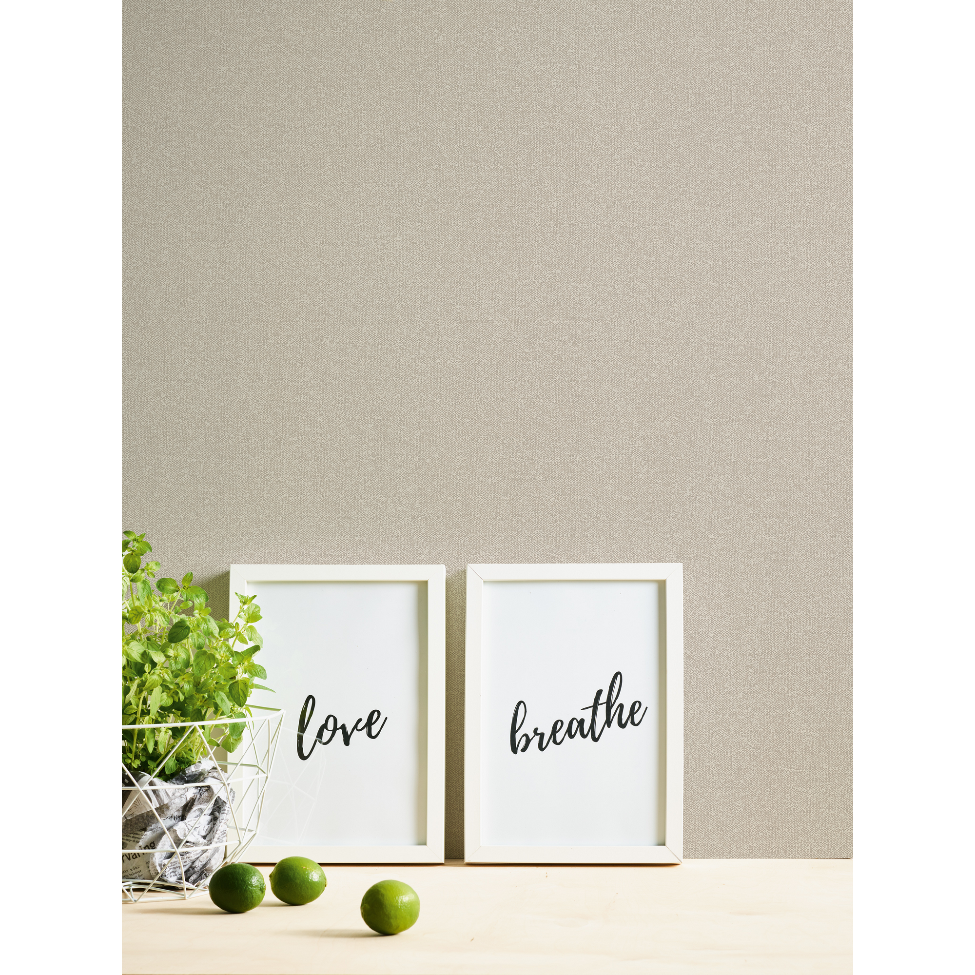 Vliestapete New Elegance Uni Beige