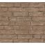 Braune Ziegelwand