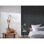 Schlafzimmer mit grauer Vliestapete Industrial Stein