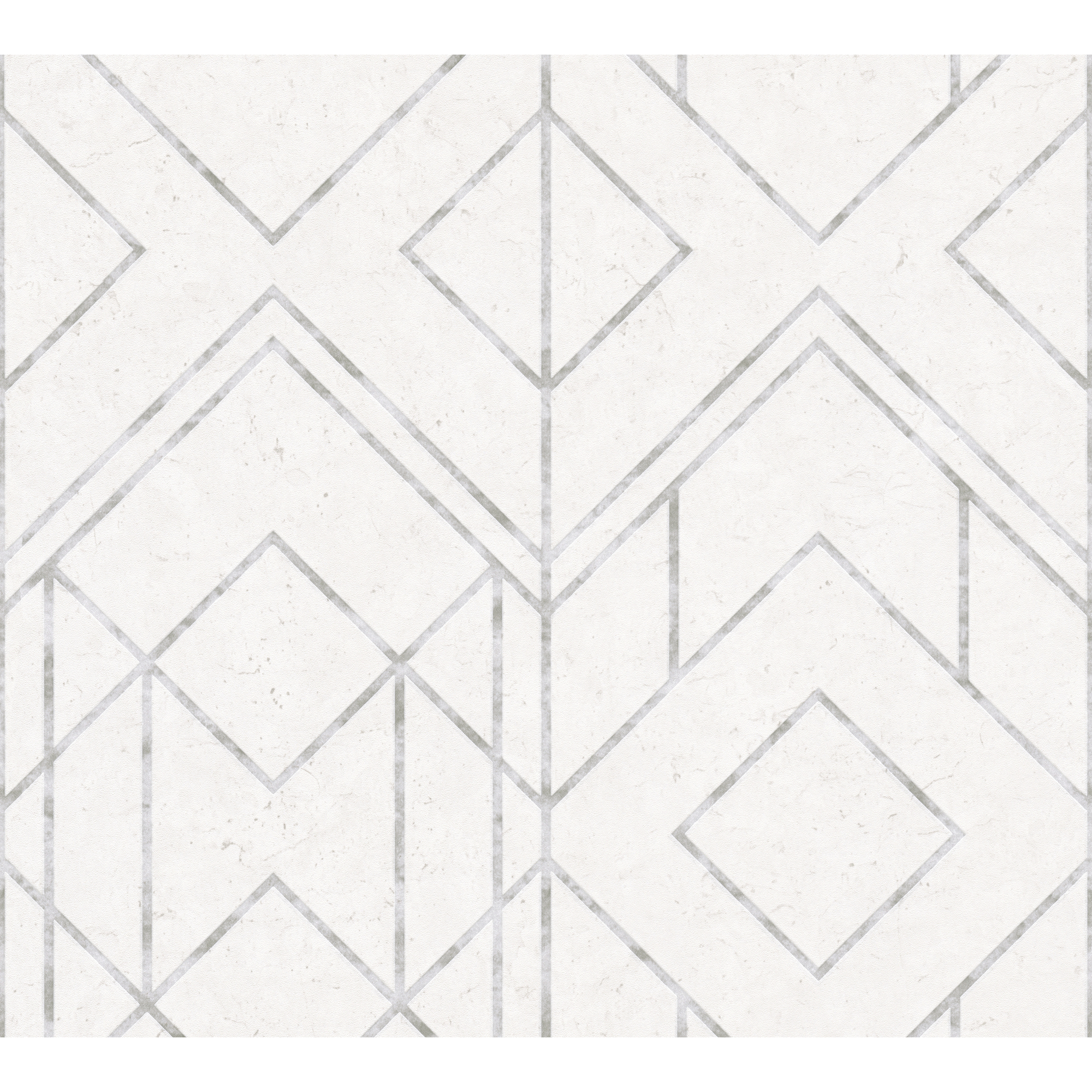 Vliestapete 'Metropolitan Stories 2' Geometrisch weiß 0,53 x 10,05 m