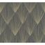 Goldenes, geometrisches Muster auf grauem Hintergrund