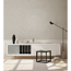 Vliestapete Mesto 2 Uni grau an der Wand