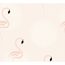 Rosa Flamingos auf beigem Hintergrund