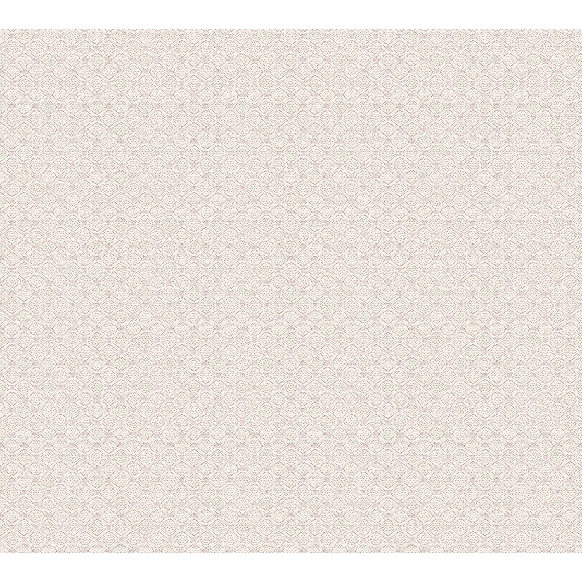 Geometrisches Muster rosa und beige