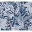 Verkleinertes Bild von Vliestapete 'Daniel Hechter 6' Dschungel blau/weiß 53 x 1005 cm
