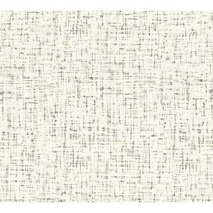 Vliestapete 'Daniel Hechter 6' Tweed weiß/braun 53 x 1005 cm